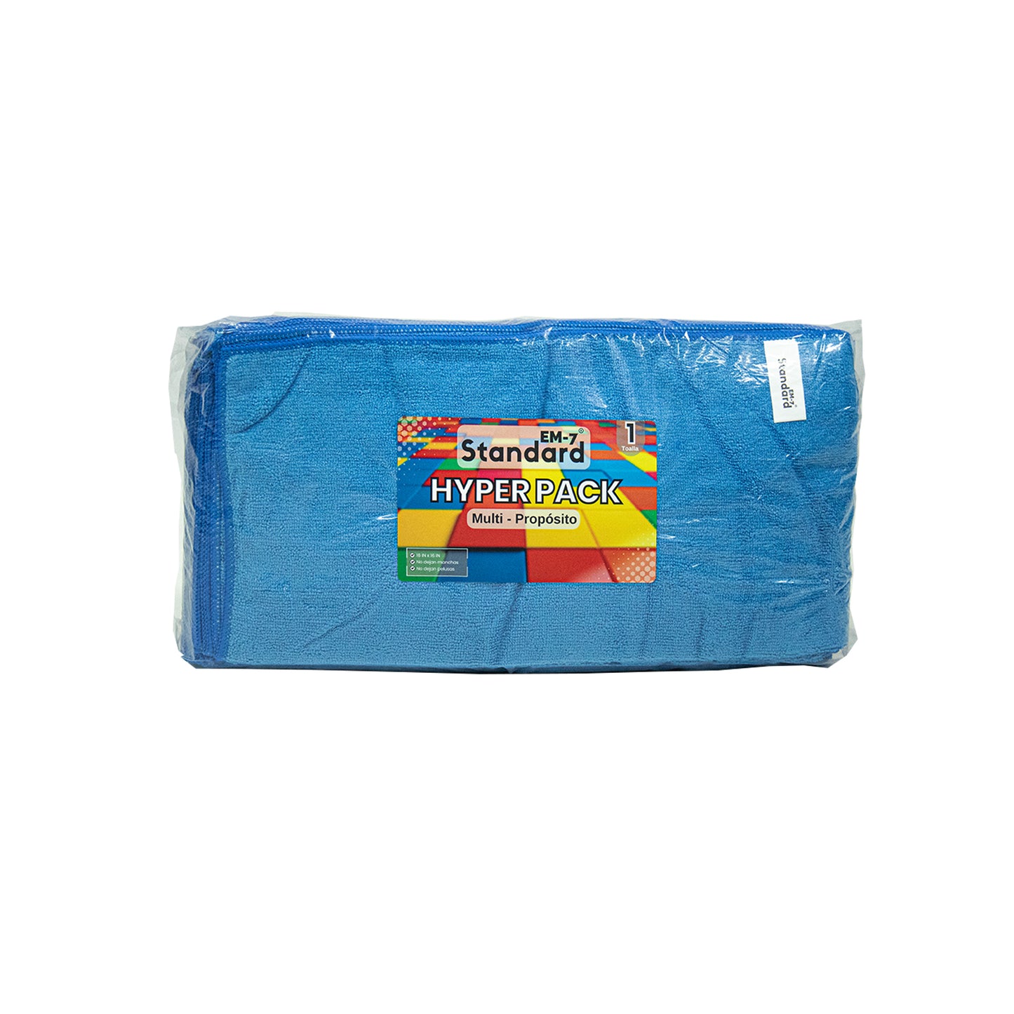 TOALLAS MICROFIBRAS AZUL 30 Unidades