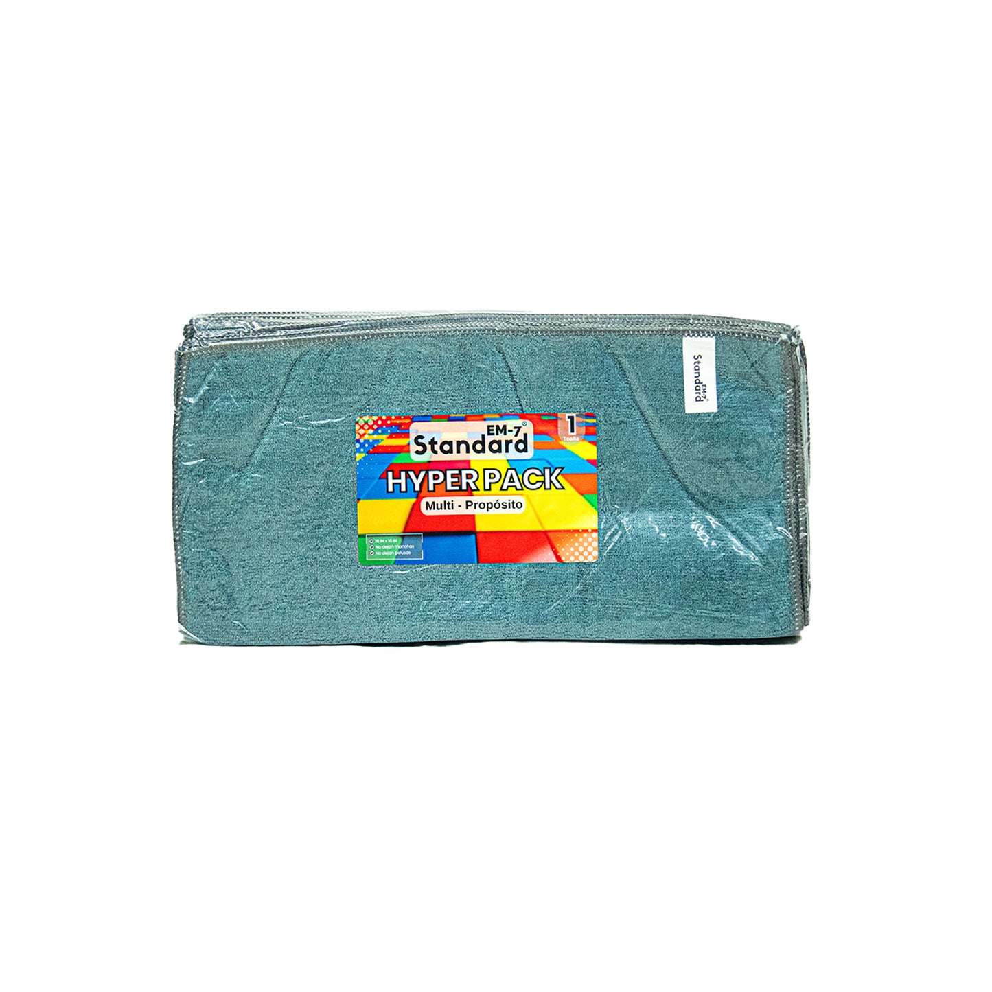 TOALLAS MICROFIBRAS GRIS 30 Unidades