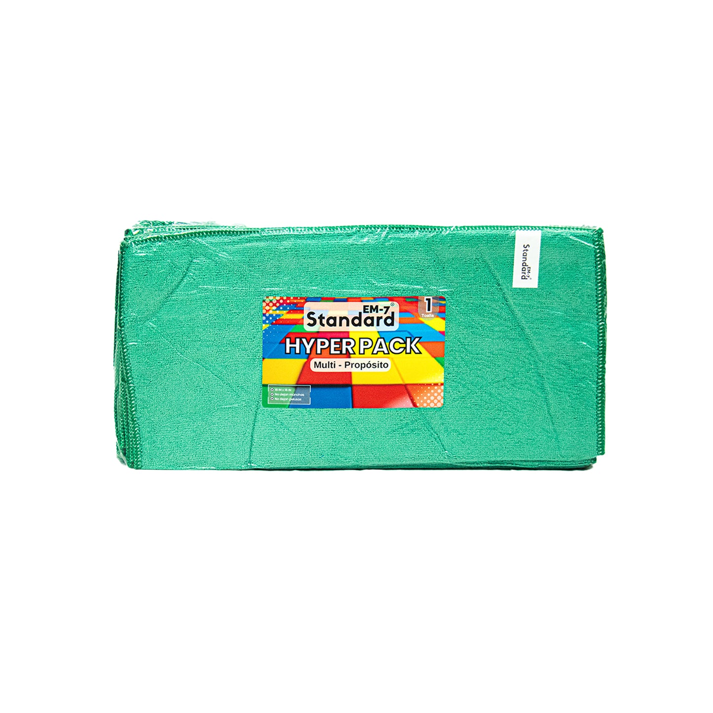 TOALLAS MICROFIBRAS VERDE 30 Unidades