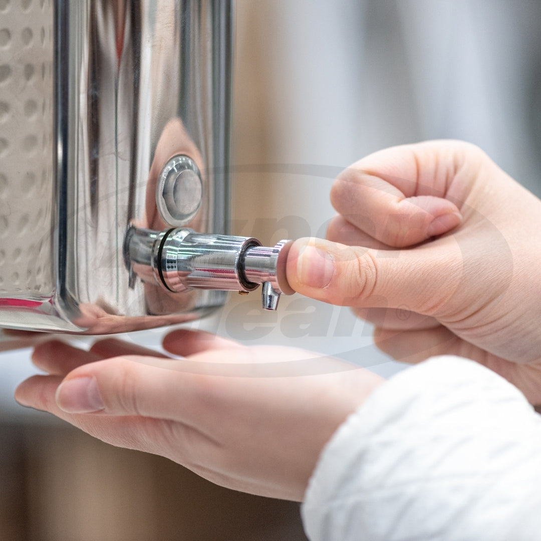 DISPENSADOR PARA JABÓN DE MANOS - ACERO INOX