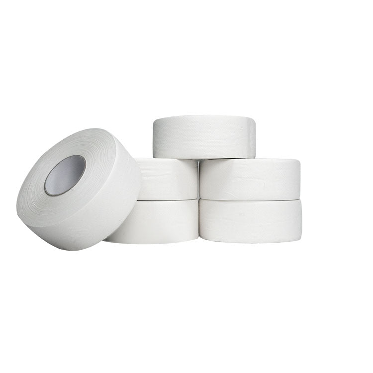 PAPEL HIGIÉNICO JUMBO 6 ROLLOS X 500 MTS 1 PLY