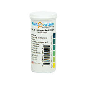 TIRAS AMONIO CUATERNARIO 0 PPM - 1500 PPM