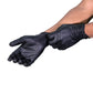 GUANTES VINYL NITRILO NEGRO MEDIUM